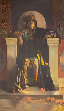 Empress Theodora, ca 1887. Creator: Benjamin-Constant, Jean-Joseph (1845-1902)