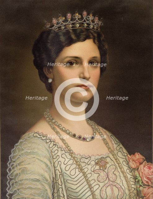 Empress Zita of Austria (1892-1989), Queen of Hungary, c. 1917. Creator: Anonymous.