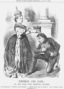 Empress and Earl 1876. Creator: Joseph Swain
