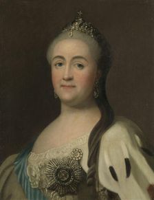 Empress Catherine II, Undated. Creator: Vigilius Erichsen