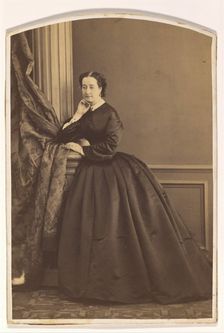 Empress Eugénie, 1860. Creator: Olympe Aguado