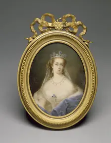 Empress Eugenie, c1860-1865. Creator: Pierre Paul Emmanuel de Pommayrac