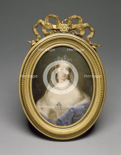 Empress Eugenie, c1860-1865. Creator: Pierre Paul Emmanuel de Pommayrac.