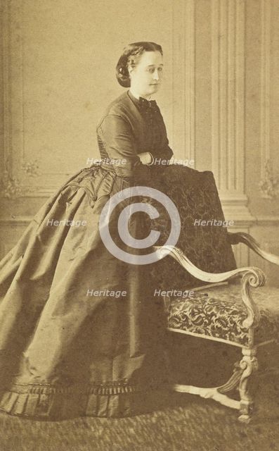 Empress Eugénie, ca. 1864. Creator: Sergei Levitsky.