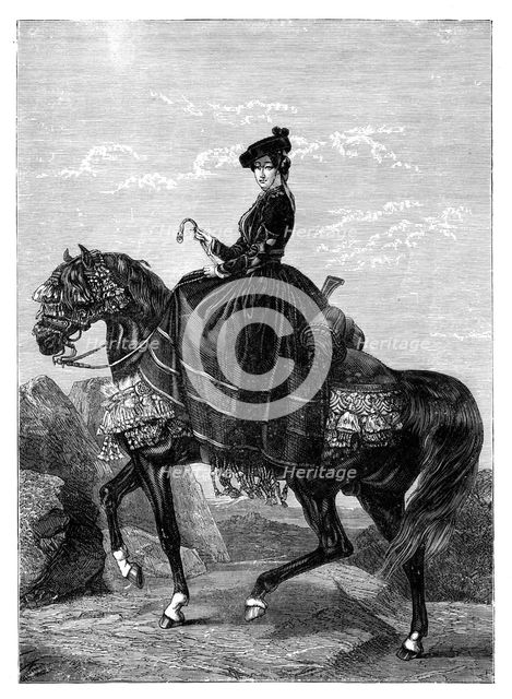 Empress Eugenie de Montijo (1826-1920). Artist: Unknown