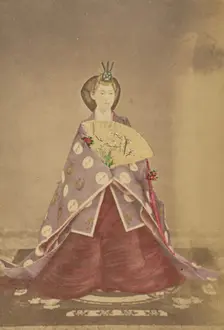 Empress Haruko, 1868-1880. Creator: Uchida Kyuichi