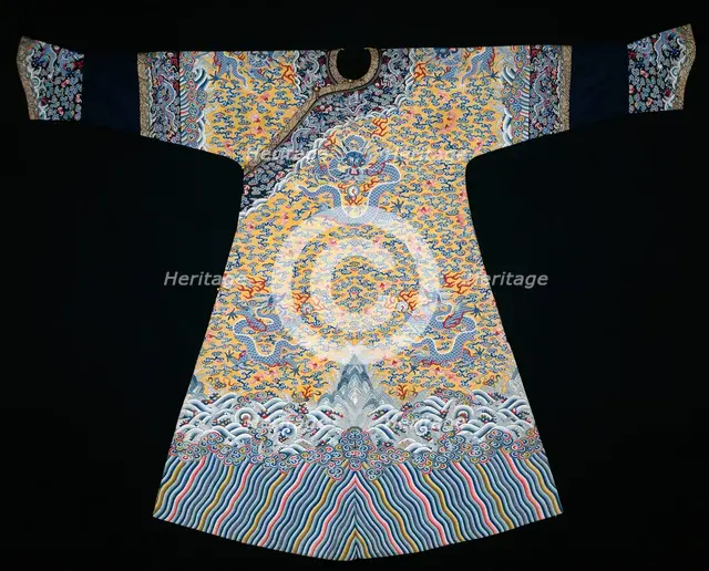 Empress' Jifu (Semiformal Court Robe), China, Qing dynasty (1644-1911), 1790/1820. Creator: Unknown.