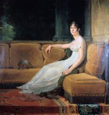 Empress Josephine at Malmaison c1801. Artist: Francois Pascal Simon Gerard