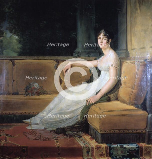 'Empress Josephine at Malmaison', c1801.  Artist: Francois Pascal Simon Gerard