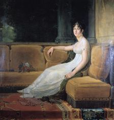 Empress Josephine at Malmaison c1801. Artist: Francois Pascal Simon Gerard
