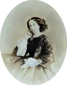 Empress Maria Alexandrovna of Russia, late 1850s. Artist: Andrei Deniere