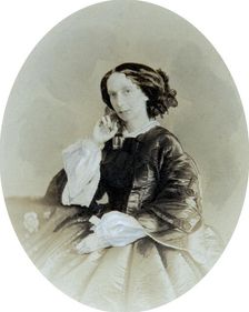 Empress Maria Alexandrovna of Russia, late 1850s. Artist: Andrei Deniere