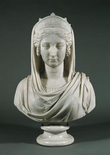 Empress Maria Ludovica Beatrix, the third wife of Emperor Francis I of Austria, 1814. Creator: Johann Nepomuk Schaller