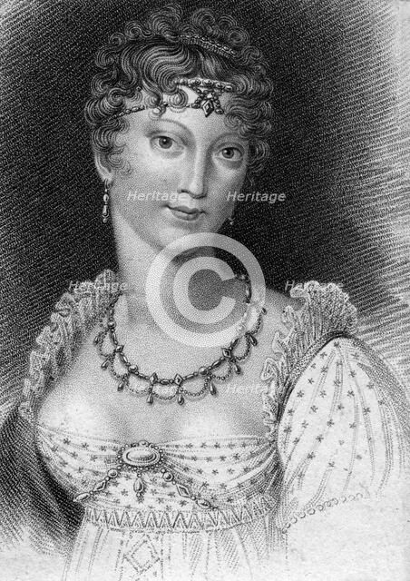 Empress Marie Louise, Empress of France, (1791-1847). Artist: Unknown