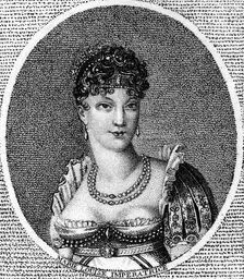 Empress Marie Louise, Empress of France, second wife of Napoleon Bonaparte, (1791-1847)