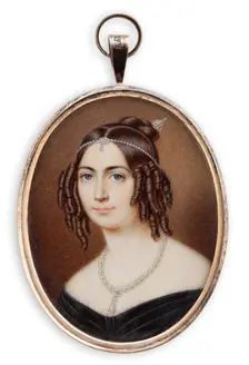 Empress of Brazil Amelia Augusta Eugenia, 1806-1866. Creator: Bodo Winsel