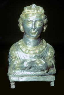 Empress pepper pot from the Hoxne hoard, Roman Britain, buried in the 5th century