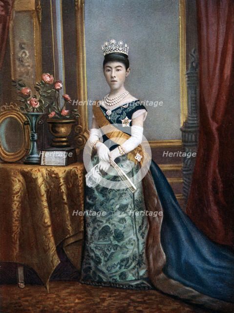 Empress Shoken, empress consort of Japan, late 19th-early 20th century. Artist: Unknown