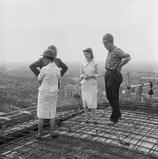 Empress State Building, Lillie Road, Earl's Court, Hammersmith and Fulham, London, 03/07/1961. Creator: John Laing plc