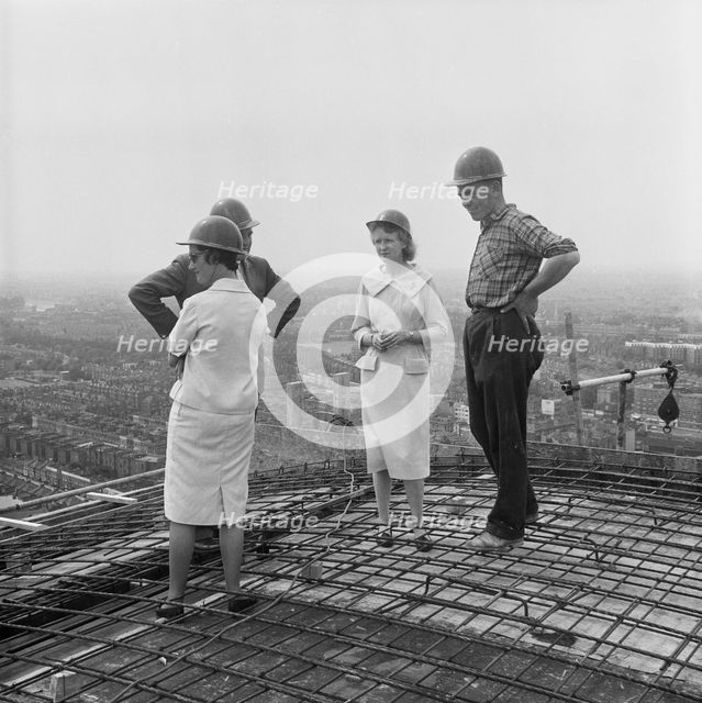 Empress State Building, Lillie Road, Earl's Court, Hammersmith and Fulham, London, 03/07/1961. Creator: John Laing plc.