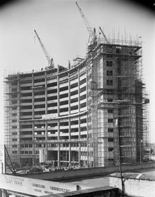 Empress State Building, Lillie Road, Earl's Court, Hammersmith and Fulham, London, 07/11/1960. Creator: John Laing plc