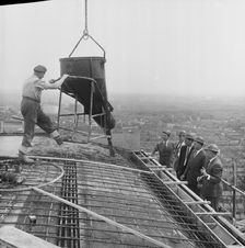 Empress State Building, Lillie Road, Earl's Court, Hammersmith and Fulham, London, 03/07/1961. Creator: John Laing plc