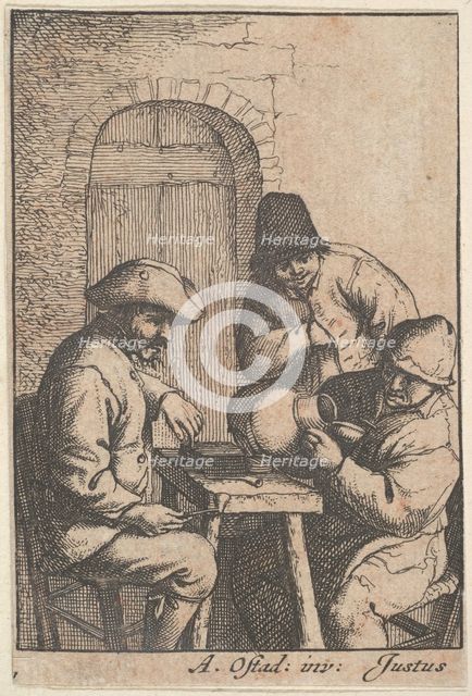 Empty Jug, 1610-85. Creator: Adriaen van Ostade.