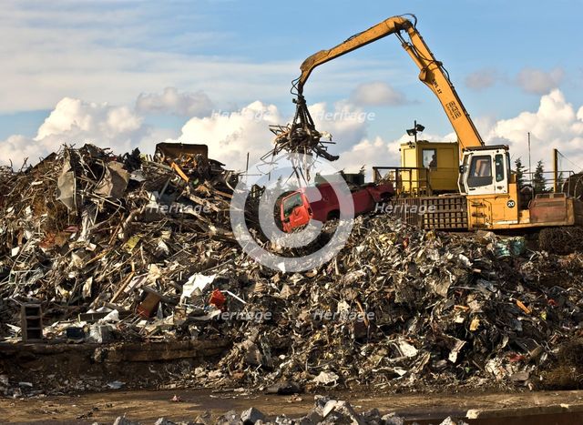 EMR Swindon Scrap Metal Yard, Gypsy Lane, Swindon, 2009. Creator: Peter Williams.