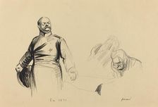 En 1871, c. 1914/1919. Creator: Jean Louis Forain