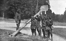 En Alsace et sur la Frontiere 1914. Creator: Unknown