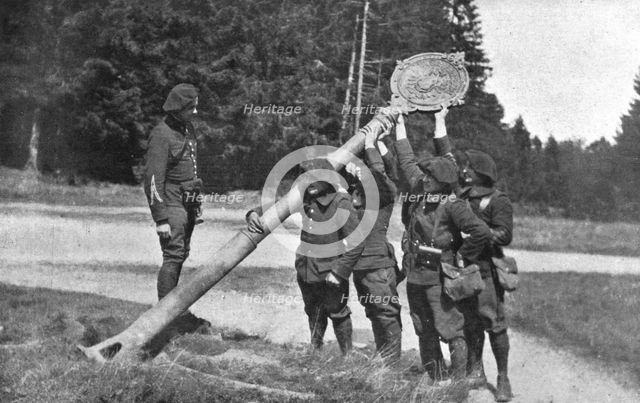 'En Alsace et sur la Frontiere', 1914. Creator: Unknown.