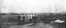 En Argonne; Sur le front de l'armee Sarrail 1915. Creator: Unknown