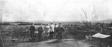 En Argonne; Sur le front de l'armee Sarrail 1915. Creator: Unknown