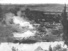 'En Argonne; Sur les bords de l'Aire, affuent de droite du cours superieur de l'Aisne..., 1918. Creator: Signal Corps ASF