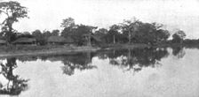 'En Asie, En Afrique, Au Congo; Le poste allemand de Bonga 1914. Creator: Unknown
