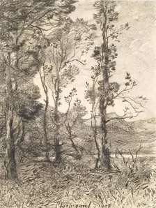 En Auvergne, c1870s. Creator: Henri-Joseph Harpignies