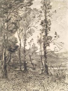 En Auvergne, c1870s. Creator: Henri-Joseph Harpignies