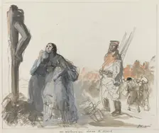 En esclavage dans le Nord, c. 1914/1919. Creator: Jean Louis Forain