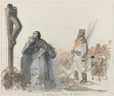En esclavage dans le Nord, c. 1914/1919. Creator: Jean Louis Forain