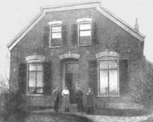 'En Exil; La maisondu kronprinz a Oosterland, moins somptueuse que le chateau d'Amerongen 1918. Creator: Unknown