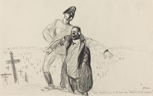 En somme ça n'est que du "matériel humain.", c. 1914/1919. Creator: Jean Louis Forain