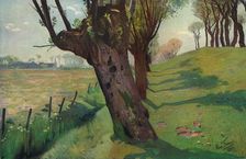 En Pays Flamand 1902. Artist: Leon Frederic