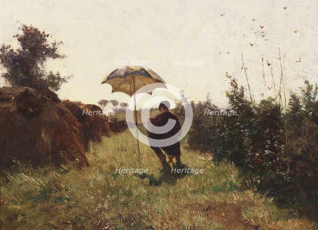 En plein air, 1870. Creator: Gabriël, Paul Joseph Constantin (1828-1903).