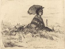 En Plein Soleil, 1858. Creator: James Abbott McNeill Whistler