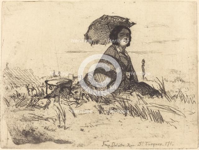 En Plein Soleil, 1858. Creator: James Abbott McNeill Whistler.