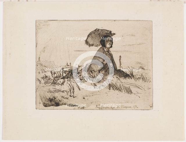 En Plein Soleil, 1858. Creator: James Abbott McNeill Whistler.