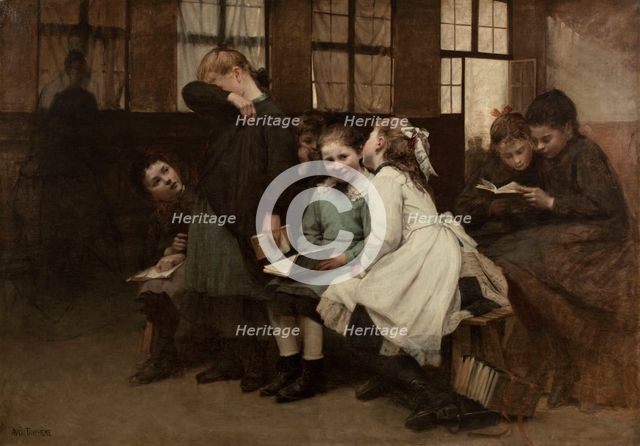 En retenue, c.1888. Creator: Auguste-Joseph Trupheme.