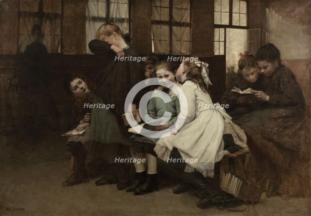 En retenue, c.1888. Creator: Auguste-Joseph Trupheme.