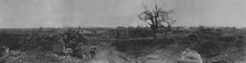 En terre reconquise; Dompierre broye par nos projectiles: l'ennemi y avait multiplie..., 1916 (1924 Creator: Unknown