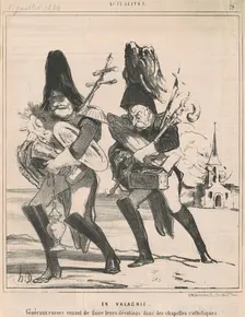 En valachie, 19th century. Creator: Honore Daumier